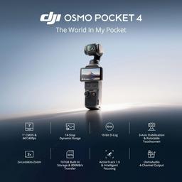 DJI Osmo Pocket 4 Creator Combo - Black