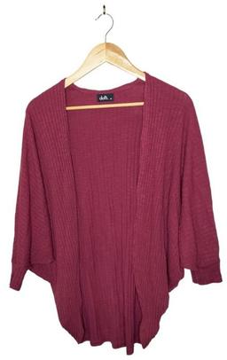 Dotti Oversized Cardi XS - Crimson