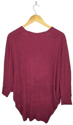 Dotti Oversized Cardi XS - Crimson