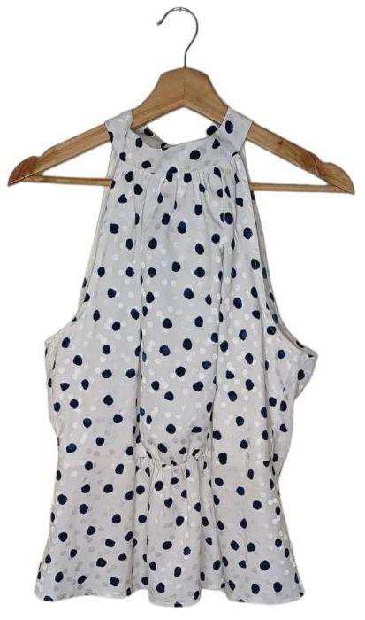 Dotti  Polka Dot Blouse 12 - Black/White - Excellent