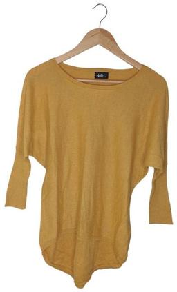 Dotti Thin Knit Jumper XS - Mustard
