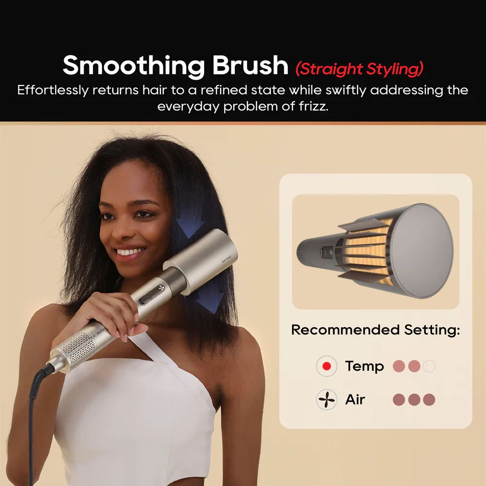 Dreame AirStyle 5-in-1 Hair Drying & Styling Tool Kit - Gold