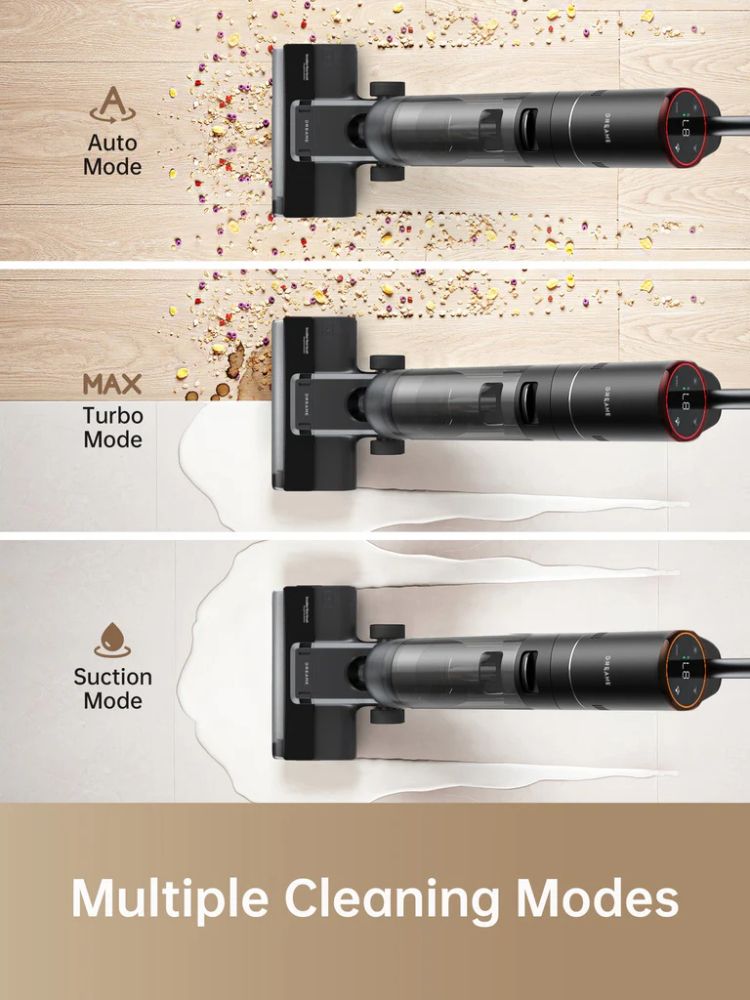 Dreame H12S AE Cordless Wet Dry Vacuum Cleaner - Black
