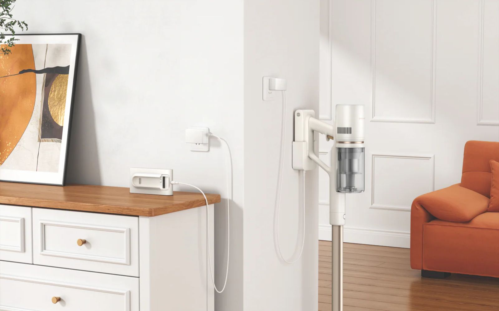 Dreame Z10 Cordless Stick Vacuum Cleaner - White