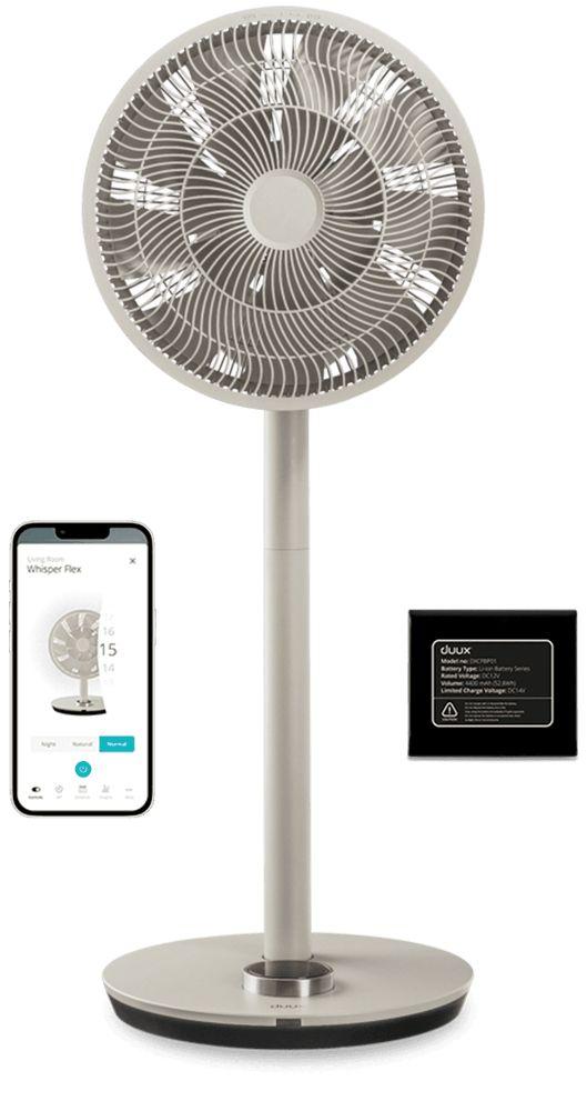Refurbished Duux Whisper Flex Smart + Battery Pack - Reebelo Australia