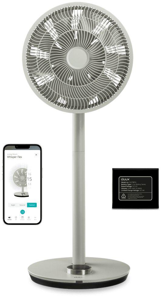 Refurbished Duux Whisper Flex Smart + Battery Pack - Reebelo Australia