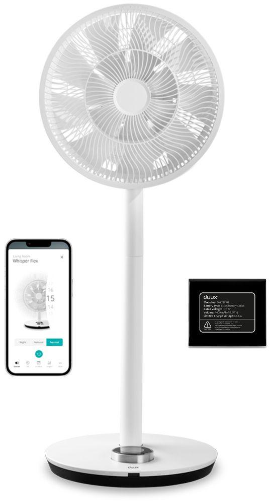 Refurbished Duux Whisper Flex Smart + Battery Pack - Reebelo Australia