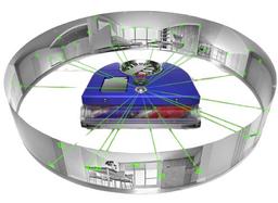 Dyson 360 Vis Nav Robot Vacuum - Blue/Nickel