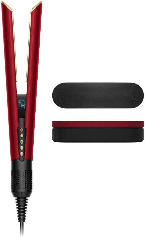 Dyson Airstrait Hair Straightener - Red Velvet / Gold