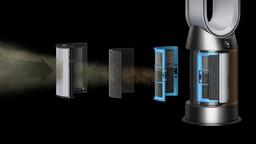Dyson HP09 Purifier Hot+Cool Formaldehyde - Nickel/Gold
