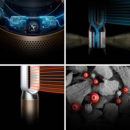 Dyson Purifier Hot+Cool De-NOx HP2 (HP12) - White/Gold