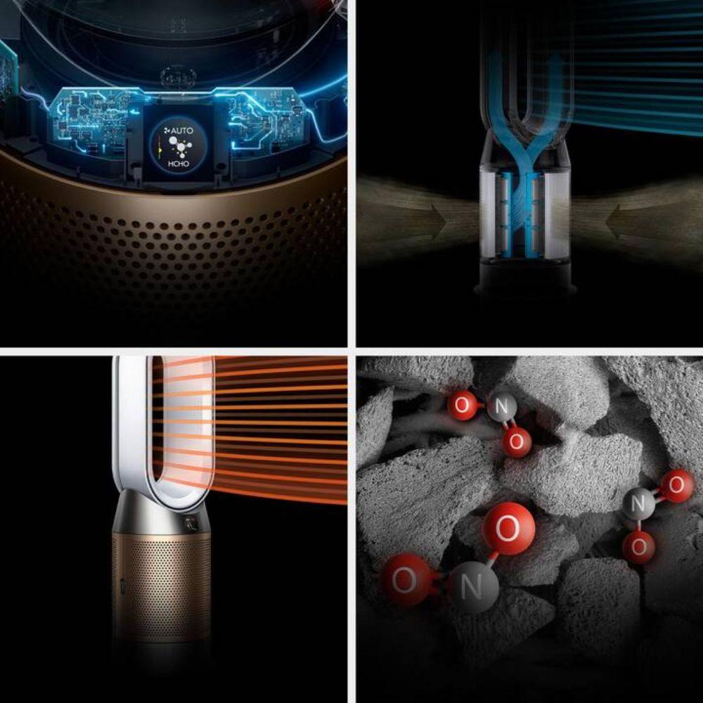Dyson Purifier Hot+Cool De-NOx HP2 (HP12) - White/Gold