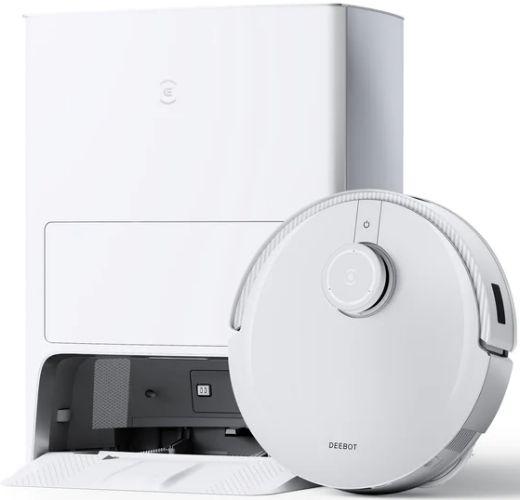 Ecovacs  Deebot X1 Omni Robot Vacuum Cleaner - White - Premium