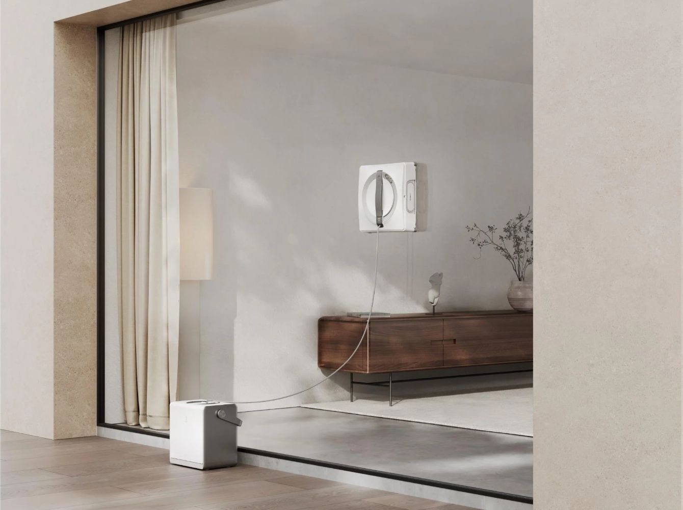 Ecovacs WINBOT W2 PRO OMNI Window Cleaning Robot - White