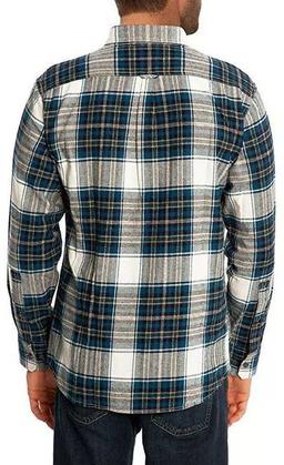 Eddie Bauer Men's Bristol Flannel Long Sleeve Shirt M