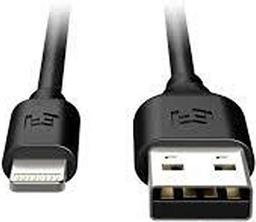EFM 1M iPhone Lightning Charging Cable - Black