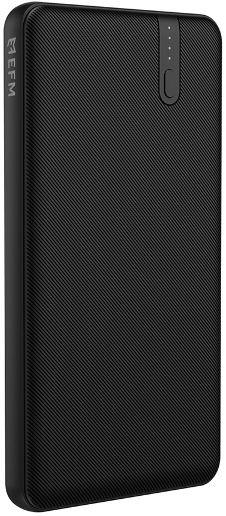 EFM 5000mAh Portable Power Bank With Dual USB-A Ports - Black