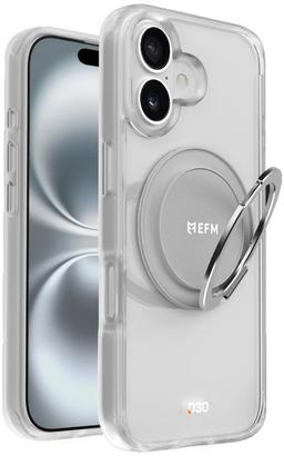 EFM EFM Alta with D3O Bio Phone Case for iPhone 16 - Clear