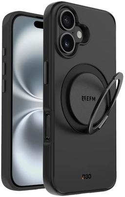 EFM EFM Alta with D3O Bio Phone Case for iPhone 16 Plus - Black