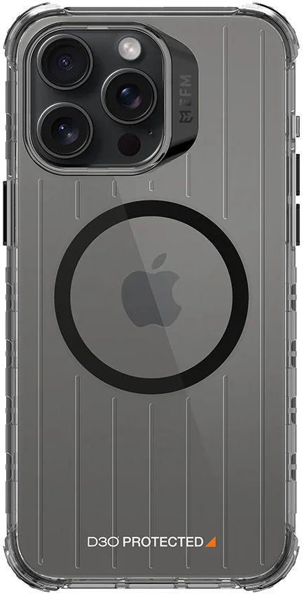 EFM EFM Dakar Phone Case for iPhone 15 Pro Max - Clear/Black - Brand New