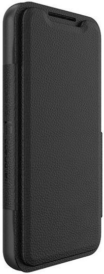 EFM Monaco Armour Leather and D3O Case for Galaxy S23 - Black/Space Grey