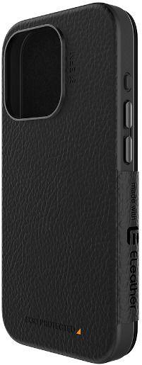 EFM Monaco Wallet D3O Case for iPhone 15 Pro Max - Black/Space Grey