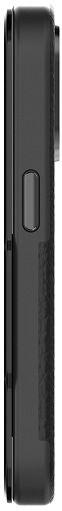 EFM Monaco Wallet D3O Case for iPhone 15 Pro Max - Black/Space Grey