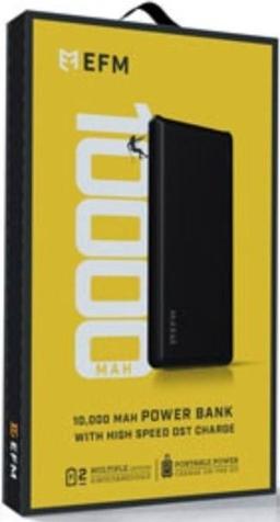 EFM Powerbank 10000 mAh - Black