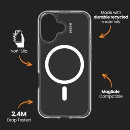 EFM EFM Zurich Phone Case for iPhone 16 - Clear - Brand New