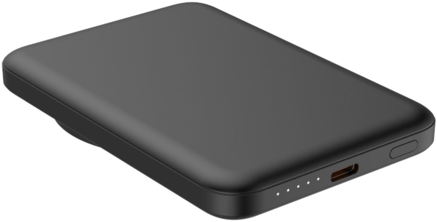 Essentially Mobile  5000mAh MagSafe Power Bank - Black - Brand New