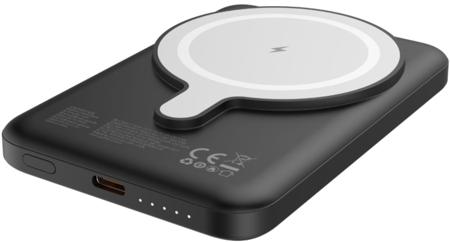 Essentially Mobile 5000mAh MagSafe Power Bank - Black