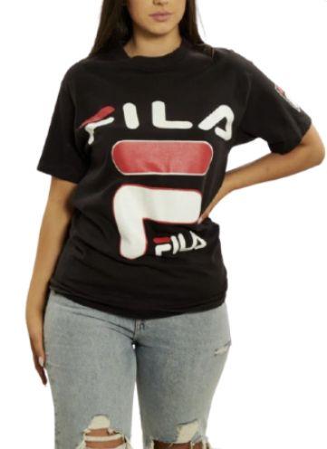 Fila  Logo Tee M - Black - Excellent