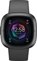 Fitbit Sense 2 Health and Fitness Smartwatch Aluminum 40mm in Graphite in Good condition