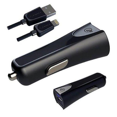 Force  VXU10 Vehicle Car Charger DC 5V 1A Output - Black - Brand New