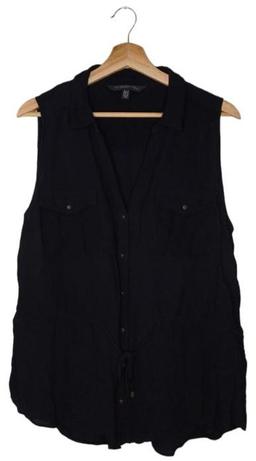 Forever New Sleeveless Blouse 16 - Black