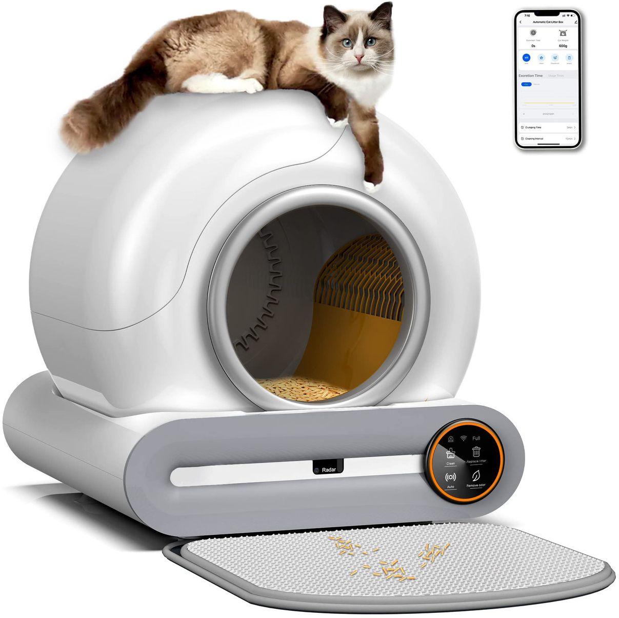 Freefa Automatic Self Cleaning Cat Litter Box 2023