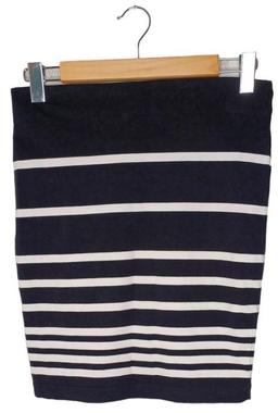 French Connection Striped Tube Skirt 10 - Black/White