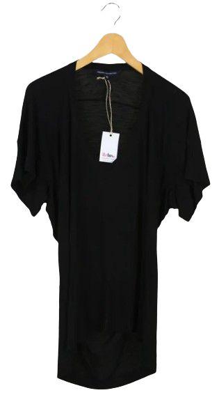 French Connection  Tunic Top XS - Black - Excellent