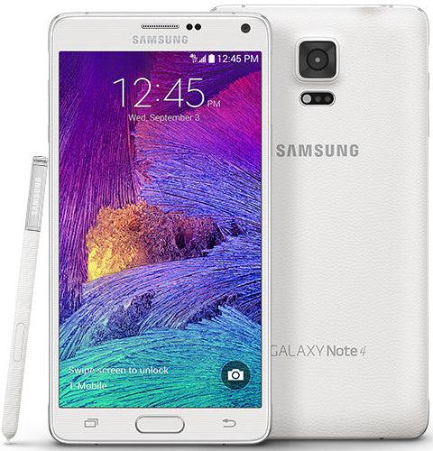 Galaxy Note 4 32GB in Frosted White in Excellent condition