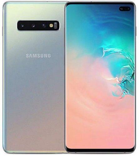 Galaxy S10+ 128GB in Prism Silver in Excellent condition