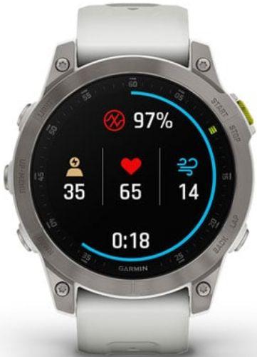 Garmin Epix Smartwatch (Gen 2) Saphire Edition (Titanium) 33mm in Black