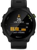 Garmin Forerunner 55 GPS Running Smartwatch Fiber-reinforced Glass in Black in Excellent condition