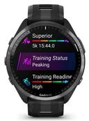 Garmin Forerunner 965 Smartwatch Titanium 35.4mm in Black in Excellent condition