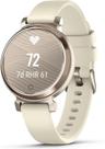 Garmin Lily 2 Smartwatch - 35.4mm - Cream Gold Anodized Aluminum Case with Coconut Silicone Silicone Strap