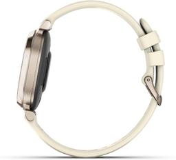 Garmin Lily 2 Smartwatch - 35.4mm - Cream Gold Anodized Aluminum Case with Coconut Silicone Silicone Strap