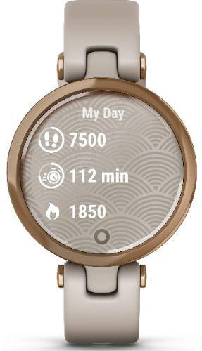 Garmin Lily Sport Smartwatch Fiber-reinforced Polymer in Rose Gold in Premium condition
