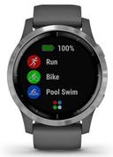 Garmin Vivoactive 4 Smartwatch Fiber-reinforced Polymer 45mm in Slate