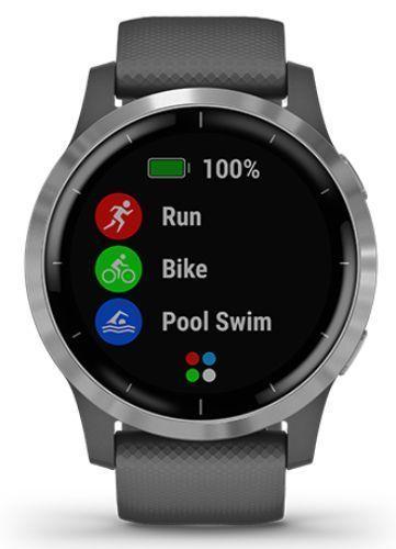 Garmin Vivoactive 4 Smartwatch Fiber-reinforced Polymer 45mm in Slate