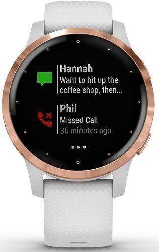 Garmin Vivoactive 4S Smartwatch Fiber-reinforced Polymer 40mm in Rose Gold