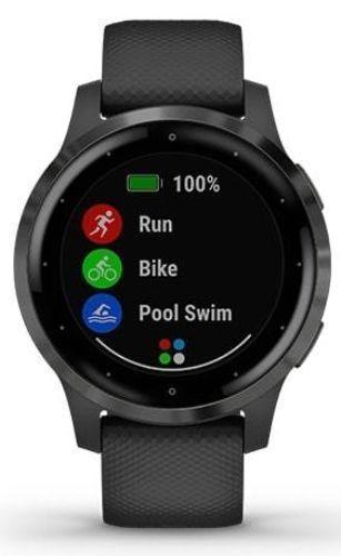 Garmin Vivoactive 4S Smartwatch Fiber-reinforced Polymer 40mm in Slate in Good condition